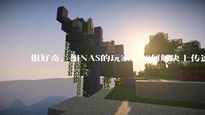 很好奇，组NAS的玩家是如何解决上传速率的问题?
