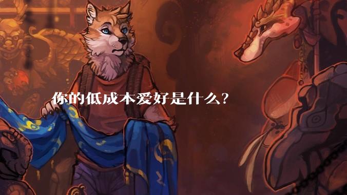 你的低成本爱好是什么？