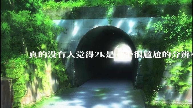 真的没有人觉得2k是一个很尴尬的分辨率吗？