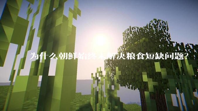 为什么朝鲜始终未解决粮食短缺问题？