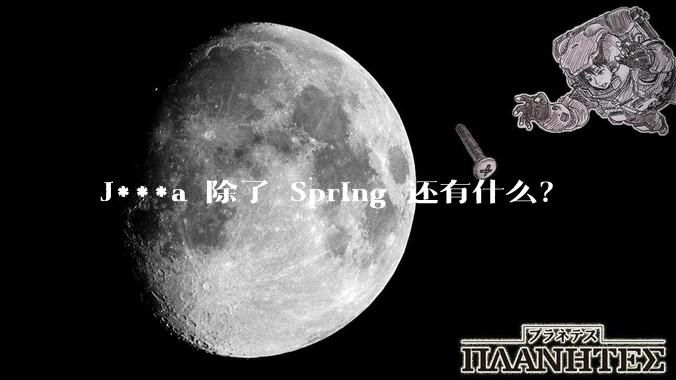 J***a 除了 Spring 还有什么？