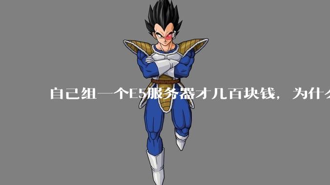 自己组一个E5服务器才几百块钱，为什么去阿里云租这么贵?