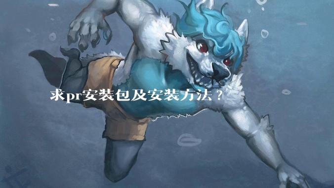 求pr安装包及安装方法?