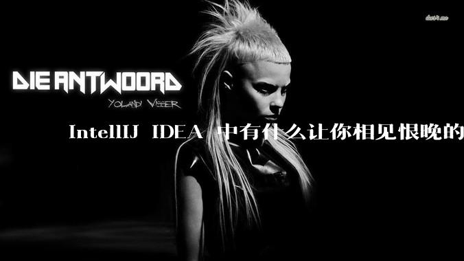 IntelliJ IDEA 中有什么让你相见恨晚的技巧？
