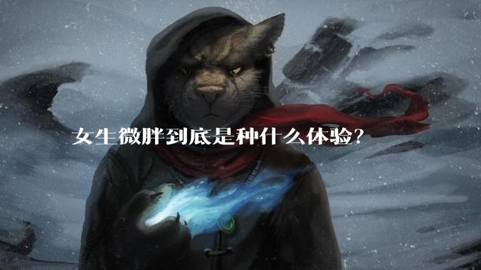 女生微胖到底是种什么体验？