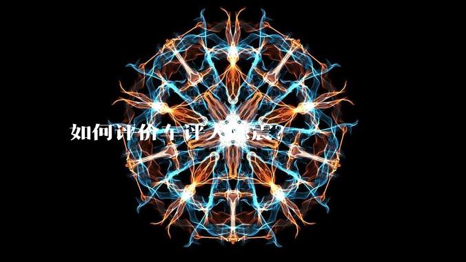 如何评价车评人陈震？