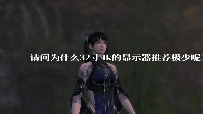 请问为什么32寸4k的显示器推荐极少呢？