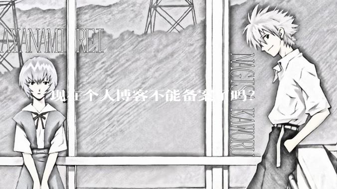 现在个人博客不能备案了吗？