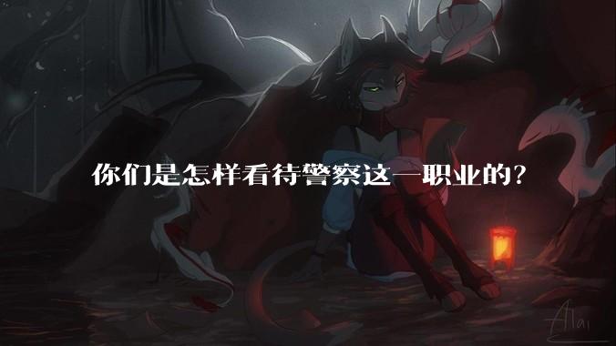 你们是怎样看待警察这一职业的？