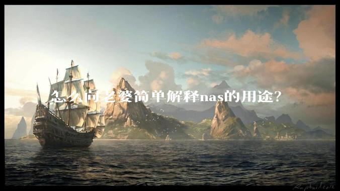 怎么向老婆简单解释nas的用途？