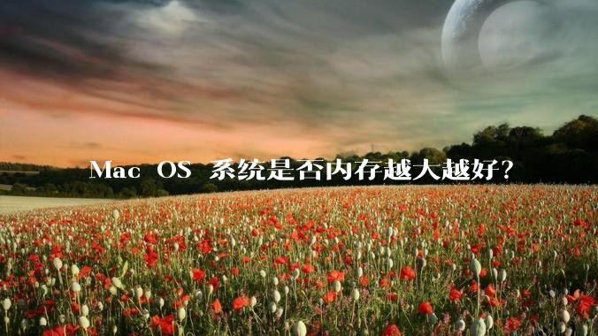 Mac OS 系统是否内存越大越好？