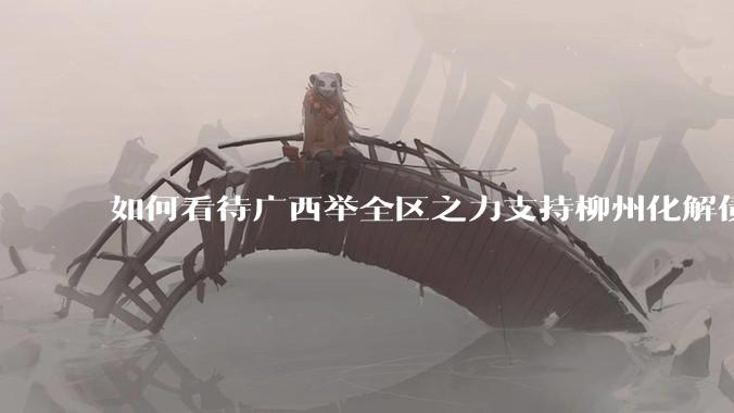 如何看待广西举全区之力支持柳州化解债务？为什么最近地方债又重回公众视野？