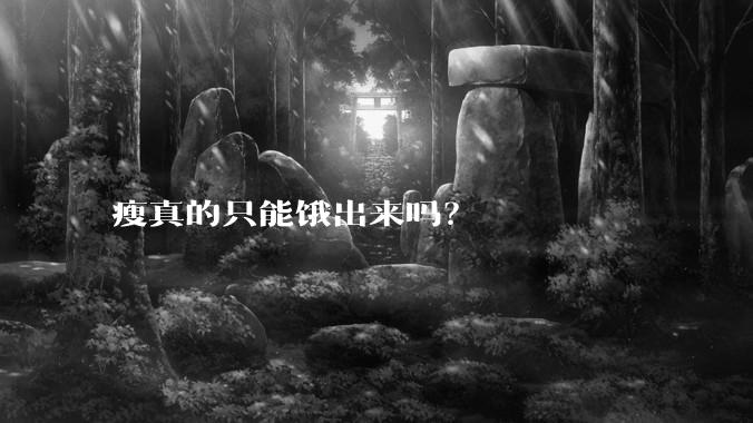 瘦真的只能饿出来吗？