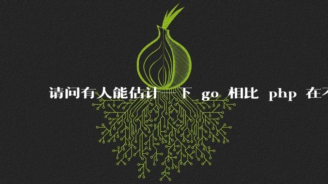 请问有人能估计一下 go 相比 php 在不同用户量下能省多少钱吗？