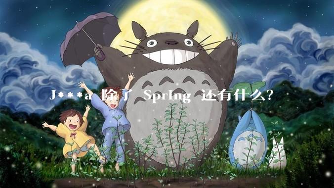 J***a 除了 Spring 还有什么？