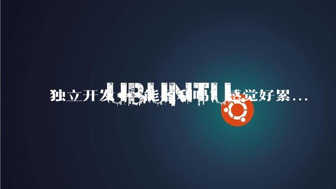 独立开发***能盈利吗？感觉好累...