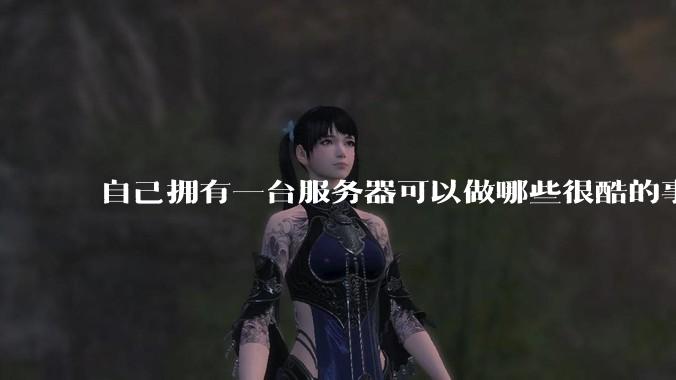 自己拥有一台服务器可以做哪些很酷的事情？