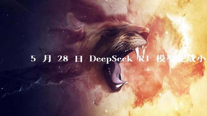5 月 28 日 DeepSeek R1 模型完成小版本试升级并开源，具体有哪些提升？使用体验如何？