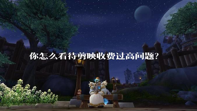 你怎么看待剪映收费过高问题？