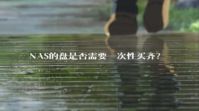 NAS的盘是否需要一次性买齐？