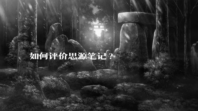如何评价思源笔记?