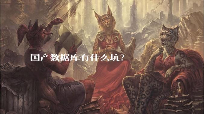 国产数据库有什么坑？