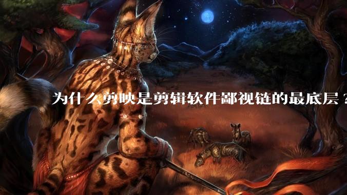 为什么剪映是剪辑软件鄙视链的最底层?
