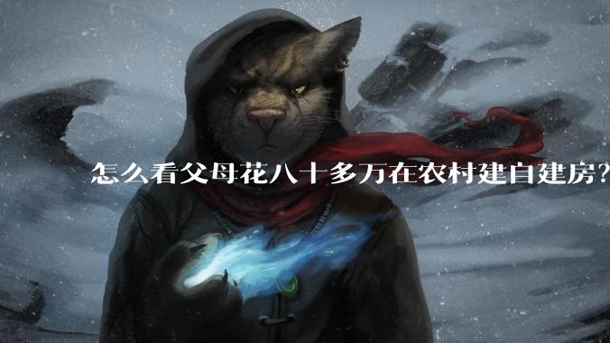 怎么看父母花八十多万在农村建自建房？