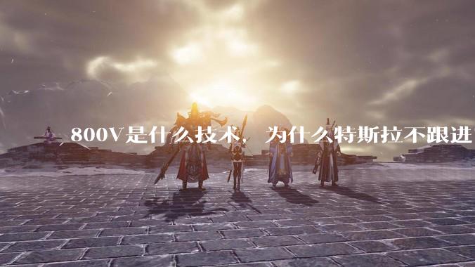 800V是什么技术，为什么特斯拉不跟进？