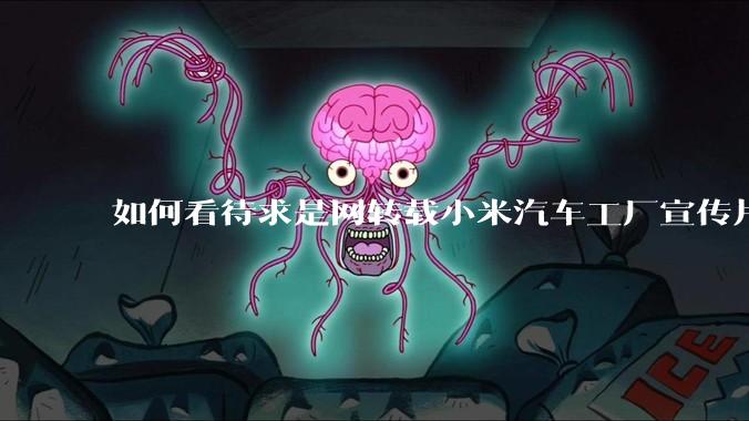 如何看待求是网转载小米汽车工厂宣传片？