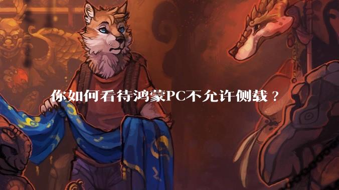 你如何看待鸿蒙PC不允许侧载?