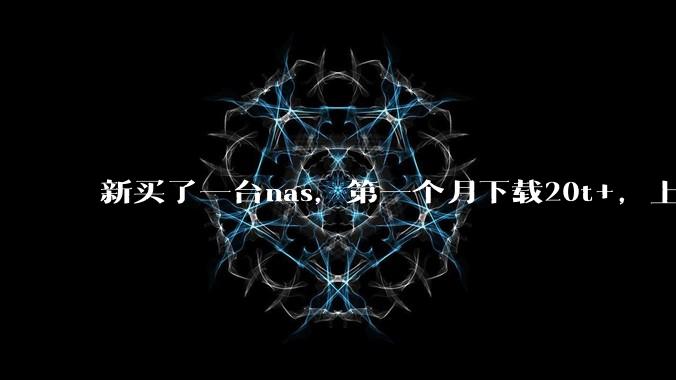 新买了一台nas，第一个月下载20t+，上传5+，不会被网警盯上吧?