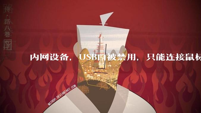 内网设备，USB口被禁用，只能连接鼠标和键盘，有什么办法可以实现数据拷入？