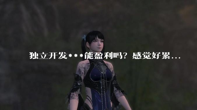 独立开发***能盈利吗？感觉好累...