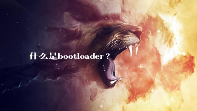 什么是bootloader?