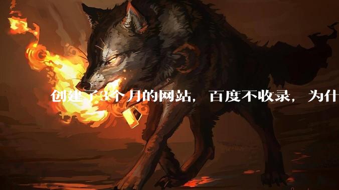 创建了3个月的网站，百度不收录，为什么呢？