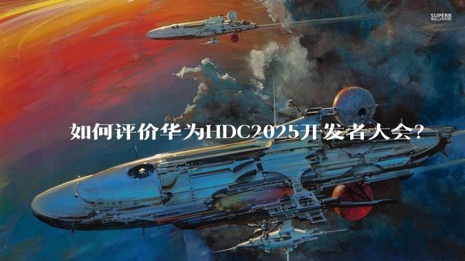 如何评价华为HDC2025开发者大会？