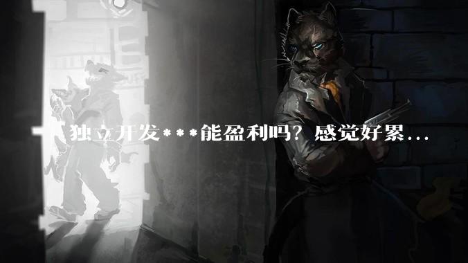 独立开发***能盈利吗？感觉好累...