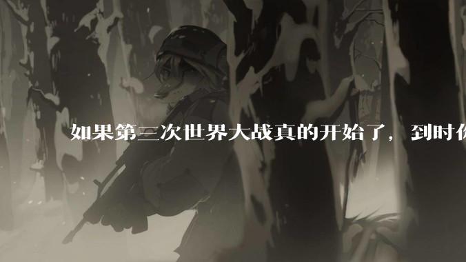 如果第三次世界大战真的开始了，到时你最想做的是什么？