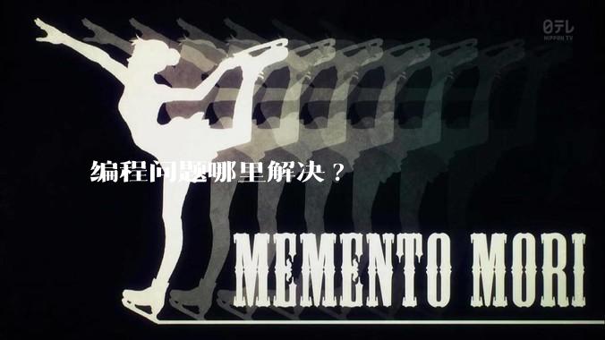 编程问题哪里解决?