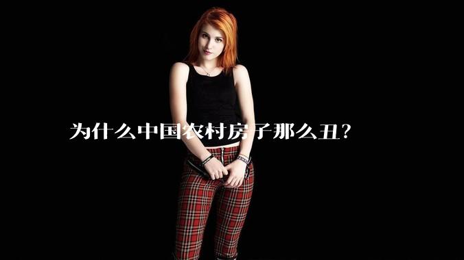 为什么中国农村房子那么丑？
