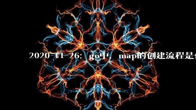2020-11-26：go中，map的创建流程是什么？