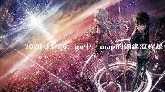 2020-11-26：go中，map的创建流程是什么？