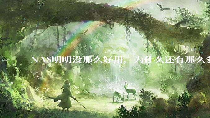 NAS明明没那么好用，为什么还有那么多人坚持选择使用？