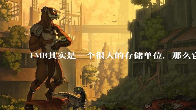 1MB其实是一个很大的存储单位，那么它的存储容量究竟有多大？