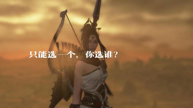 只能选一个，你选谁？