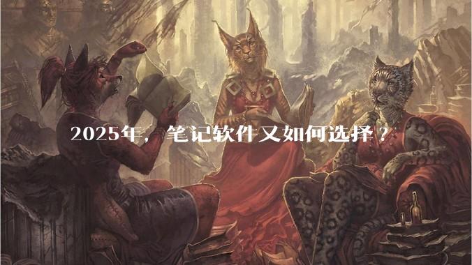 2025年，笔记软件又如何选择?