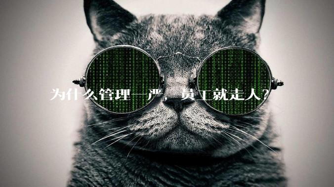 为什么管理一严，员工就走人？
