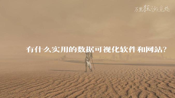 有什么实用的数据可视化软件和网站？