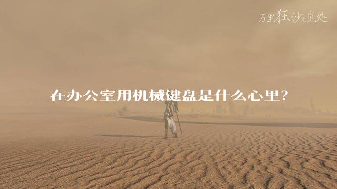 在办公室用机械键盘是什么心里？